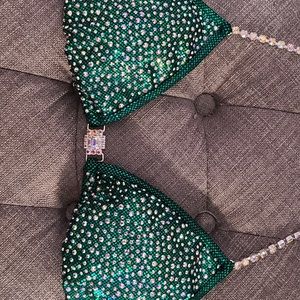 Suits You Swimwear Other Npc Ifbb Competition Bikini Emerald Green Poshmark